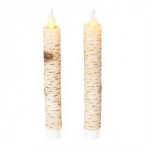 7.5 in. LED Birch Taper Candle (Pack of 2)-42274HD 205093382