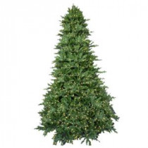 9 ft. Pre-Lit LED Royal Fraser Fir Artificial Christmas Tree with Warm White Lights-4205102-IP51HO 206771010