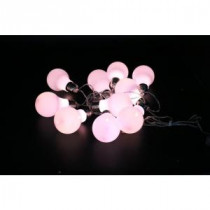 Alpine 10-Light LED White String Light Edison Bulbs Set (Set of 10)-EUT104WT-10 207140331