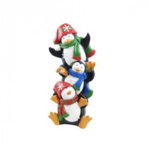 Alpine 36 in. Penguin Statue with Color Changing LED Lights-ZAB206 207140371