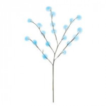 Brite Star 30 in. Battery-Operated Blue LED Micro Mini Twig Tree-46-389-00 203613903