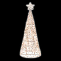 Brite Star 5 ft. 3D Cone Tree Sculpture-48-866-00 203613935