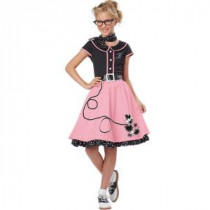 California Costume Collections Girls 50'S Sweetheart Costume-CC00400_M 204457705