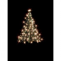 Crab Pot Trees 2 ft. Indoor/Outdoor Pre-Lit Incandescent Artificial Christmas Tree with Green Frame and 100 Clear Lights-G2C 205421124