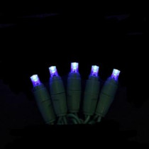 EcoSmart 100-Light Blue Micro-Style LED Light Set-4001165W-05SHO 206771124