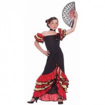 Forum Novelties Girls Flamenco Girl Costume-F64224_M 204440463