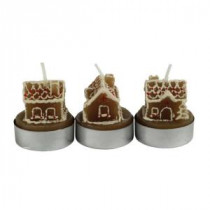 Ginger Bread House Tealight Candles (12-Box)-9XF81POZ 203737316
