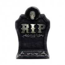 Home Accents Holiday 15 in. Bluetooth Halloween Tombstone Speaker-5304-15362HD 205828001