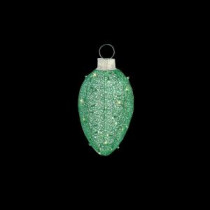 Home Accents Holiday 24 in. LED Lighted Green Mesh Hanging Ornament-TY734-1614-1 206963274
