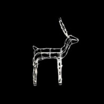 Home Accents Holiday 48 in. LED Lighted Wire Reindeer-TY069-1213 206954402
