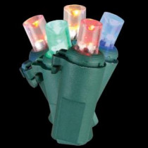 Home Accents Holiday 50-Light Concave LED Multi-Color Twinkling Light String-TY192-1615M 206771228