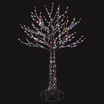 Home Accents Holiday 6 ft. LED Deciduous Tree Sculpture with Multi-Color Lights-7407200UHO 205079238