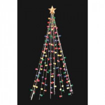 Home Accents Holiday 7 ft. Cone Tree with 105 Multi-Color Lights-TY171-1218 202725340