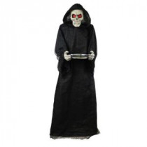 Home Accents Holiday 72 in. Bobble-Head Reaper with Candy Tray-6330-72718 206770898