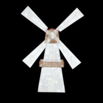Home Accents Holiday 72 in. LED Lighted Twinkling Windmill-TY040-1611-0 206963326