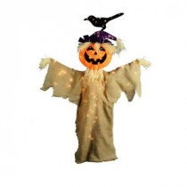 Home Accents Holiday 72 in. Scarecrow with Burlap Dress and Hat-TY130-1624-1 206762216