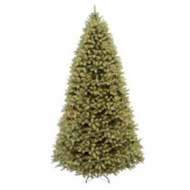 Home Accents Holiday 9 ft. Pre-Lit Downswept Douglas Fir Artificial Christmas Tree with Clear Lights-PEDD1-312-90 202874644