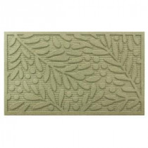 Home Accents Holiday Leaves and Berries 18 in. x 30 in. Door Mat-60823120118x30 207072924