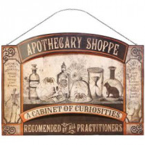 Home Decorators Collection 18.75 in. Apothecary Shoppe Tin-9715600830 300126850
