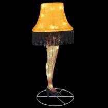 Kurt S. Adler Christmas Story Tinsel Leg Lamp Yard Decor-ZHDUCS9142 205079480