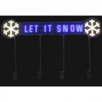 LED Message - Let It Snow-7407456UHO 206963311