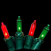 Lumabase 200-Light Red and Green Mini String Light-38702 204661269