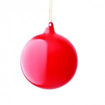 Martha Stewart Living 4 in. Red Bubble Gum Ornament-9323310110 206498621