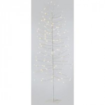 Martha Stewart Living 6 ft. Pre-Lit LED White Lighted Artificial Christmas Tree-9783920410 300259470