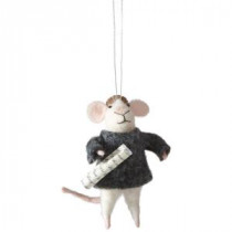 Martha Stewart Living Brooklyn Mouse Festive Mouse Ornament-9716410730 300325368