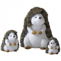 Martha Stewart Living Multi-Sized Hedghog Family Figurines (Set of 3)-9734000410 300266193