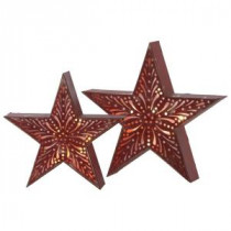 Martha Stewart Living Multi-Sized Lighted Tabletop Stars (set of 2)-9755800110 300247708