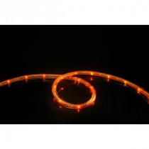 Meilo 108-Light 16 ft. Orange All Occasion Indoor Outdoor LED Rope Light Decoration (2-Pack)-ML12-MRL16-OR-2PK 300092061