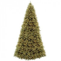 National Tree Company 12 ft. Feel Real Downswept Douglas Hinged Artificial Christmas Tree with 1500 Clear Lights-PEDD1-372-120 207183247