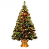 National Tree Company 4 ft. Fiber Optic Radiance Fireworks Artificial Christmas Tree-SZRX7-157-48 300496194