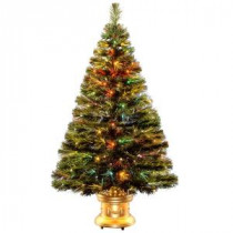 National Tree Company 4 ft. Fiber Optic Radiance Fireworks Artificial Christmas Tree-SZRX7-100L-48 300496178