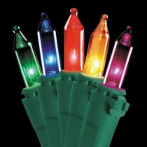National Tree Company 50-Light Multi-color Bulb String Light Set-LS-810-50 205331442