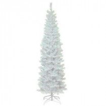 National Tree Company 6 ft. White Iridescent Tinsel Artificial Christmas Tree-TT33-713-60 300487969