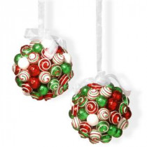 National Tree Company 6 in. Ornament Hanging Balls Set-RAC-ZX75303 300487287