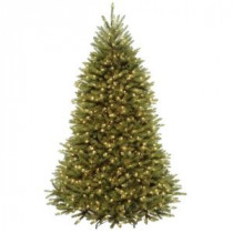 National Tree Company 6.5 ft. Dunhill Fir Artificial Christmas Tree with Clear Lights-DUH-65LO 207183154