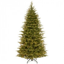 National Tree Company 7-1/2 ft. Feel Real Nordic Spruce Medium Hinged Artificial Christmas Tree with Clear Lights-PENS1-307-75 207183293