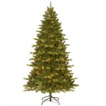 National Tree Company 7-1/2 ft. Feel Real Sheridan Spruce Hinged Artificial Christmas Tree with 550 Clear Lights-PESS3-307-75 207183312