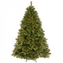 National Tree Company 7-1/2 ft. Winchester Pine Hinged Artificial Christmas Tree with 500 Clear Lights-WCH7-300-75 207183339