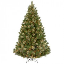 National Tree Company 7-1/2 ft. Wispy Willow Grande Medium Hinged Artificial Christmas Tree with 750 Clear Lights-WOG1-308-75 207183341