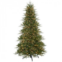 National Tree Company 7.5 ft. Power Connect Northern Frasier Artificial Christmas Tree with Clear Lights-PENO4-310EP-75X 205983437