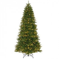 National Tree Company 7.5 ft. Sedona Fir Artificial Christmas Tree with Clear Lights-PESD3-309-75 207183309