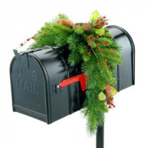 National Tree Company Classical Collection 3 ft. Mail Box Cover with Red Berries, Cones and Holly Leaves-CC1-805-3-1 204248678