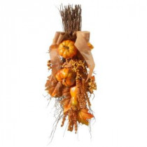National Tree Company Harvest Accessories 28 in. Teardrop with Pumpkins-RAHV-15310T30 207123488