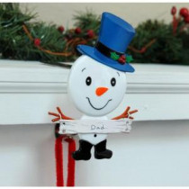 Original MantleClip Dad Stocking Holder with Snowman Family Icon-BSF0104 206998278