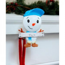Original MantleClip Stocking Holder with Snowman Family Icon, Son-BSS0104 206998282