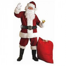 Rubie’s Costumes Adult XX-Large Crimson Regal Plush Santa Suit Costume-23372 204424110